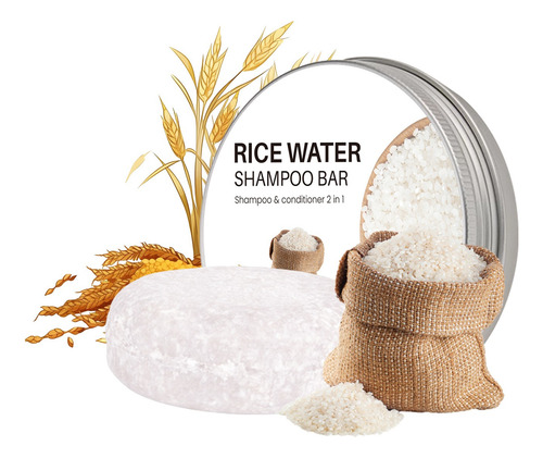 Shampoo De Arroz Sabonete Para Cuidados Com O Cabelo Shampoo