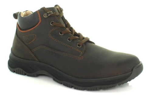 Bota Dockers D220541  Comoda Ligera Casual Caballero Choco 