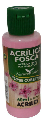 Tinta Acrílica Fosca Rosa Primavera - 910 - Acrilex - 60ml
