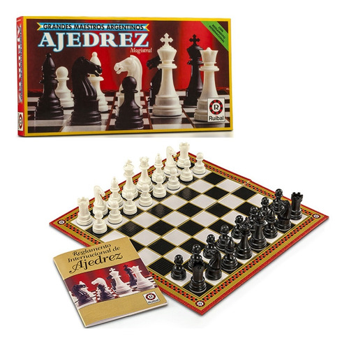 Juego De Mesa Ajedrez Grandes Maestros Arg Ruibal Original