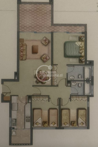 Departamento En Venta De 3 Dorm. En La Serena