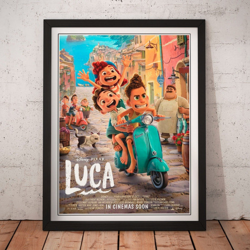 Cuadro Peliculas - Luca - Movie Poster Disney Pixar