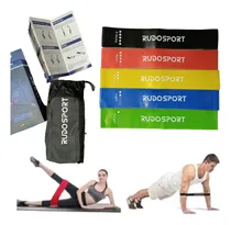 Comprar Bandas Resistencia Ligas Elásticas Ejercicios 5pack Crossfit