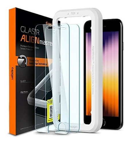 Protector De Pantalla De Vidrio Templado De Spigen Sqyk N