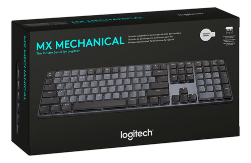 Teclado Logitech Mx Mechanical Wireless Iluminated Black Sp