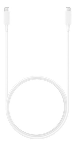 Imagen 2 de 2 de Cable Usb Tipo C Samsung Largo 1.8 Metros Blanco Tipo C 5a