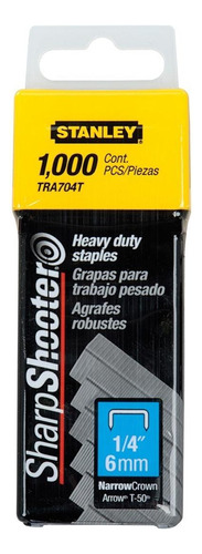 Grampo Grampeador Stanley 704 Para Tr100 1/4 Mil  Tra704t