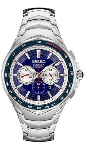 Seiko Reloj Cronógrafo De Cuarzo Con Correa De Acero