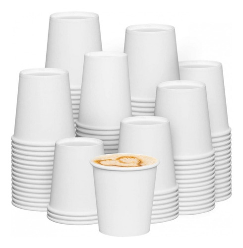 50 Vasos Polipapel Kraft 12 Onza O 350 Cc. Sin Tapa.