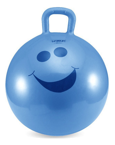 Bola De Saltar Brinquedo Pula Pula Upa Upa Infantil 60cm Cor Azul