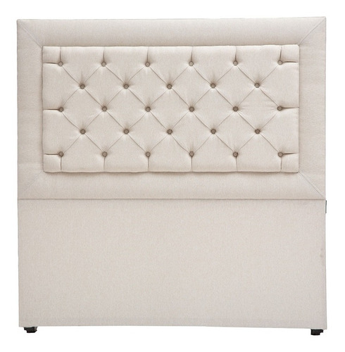Cabecera Queen Size Dicasa Mary Beige Claro