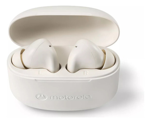 Audífonos Bluetooth Manos Libres Moto Buds 065 Tws Color Blanco