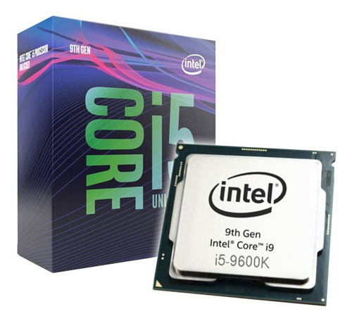 Imagen 3 de 3 de Procesador gamer Intel Core i5-9600K BX80684I59600K de 6 núcleos y 4.6GHz de frecuencia con gráfica integrada