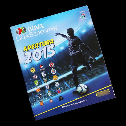 ¬¬ Álbum Vacío Fútbol Liga México 2015 Panini Zp