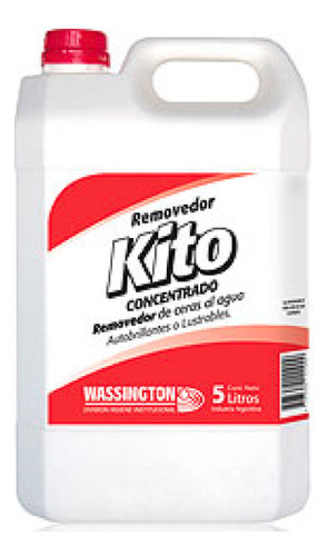 Removedor De Cera Kito Wassington X5 Lts
