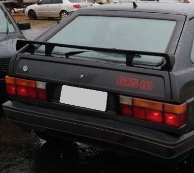 Kit Símbolos Vw + Gts 1.8 Vermelho - Gol 1987 À 1990