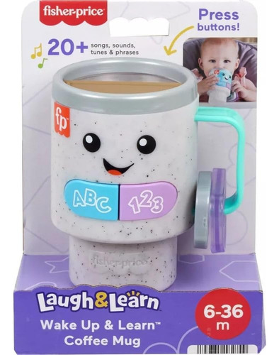 Fisher Price Laugh & Learn Taza Luces Sonidos Para Bebes 6m+