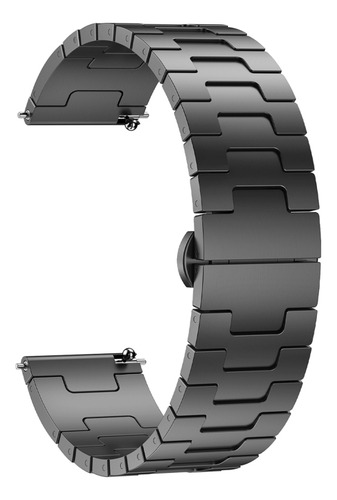A Correa De Reloj De Metal De Color Titanio Para Samsung