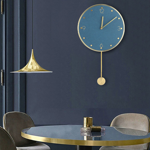 Imagen 5 de 6 de Simple Moderno Reloj Oscilante Con Péndulo Reloj De Pared D