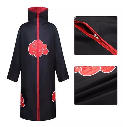 Lançamento Manto Akatsuki Nuvem Vermelha Renegada Naruto Shippuden Cosplay  Ninja em Promoção na Americanas