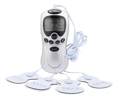 Electrofísico Electroestimulador Tens 4 Parches
