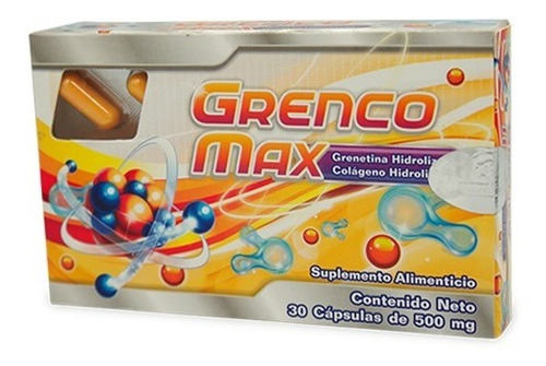 Grenco Max / Grenetina Hidrolizada/ C/30 Caps Natutech