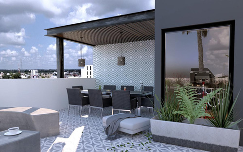Imagen 17 de 20 de Departamento En Venta En Playa Del Carmen, Huaya 20, Estudio Planta Alta