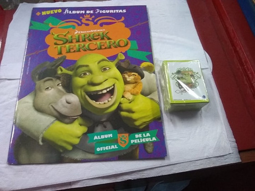 Album Shrek 3 Completo Figuritas A Pegar 2007