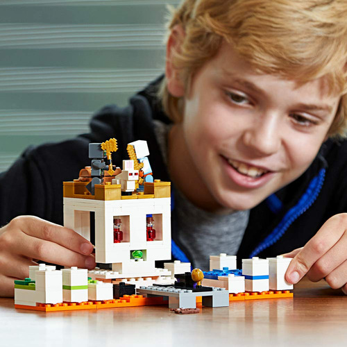 Kit De Construcción Lego Minecraft The Skull Arena 21145, 19