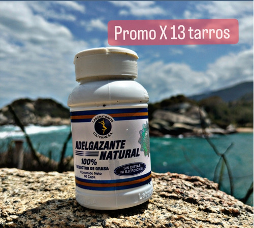 Adelgazante Natural Promo X 13 T - Unidad a $350000