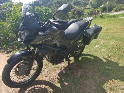 Kawasaky Versys 300x Touer 2018 Verde Baus Laterais Estrada