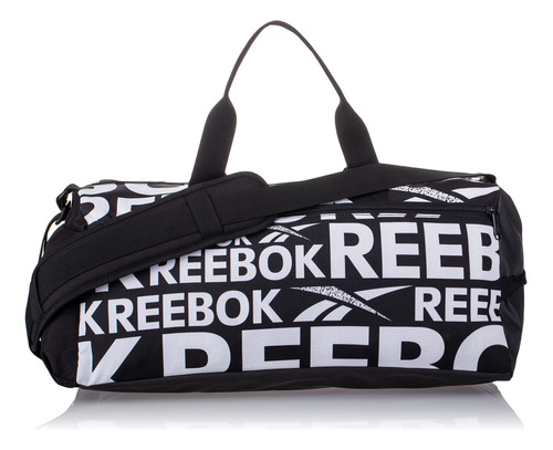 Reebok Bolsa Deportiva Para Gimnasio Agarre Listo Negro 33 L