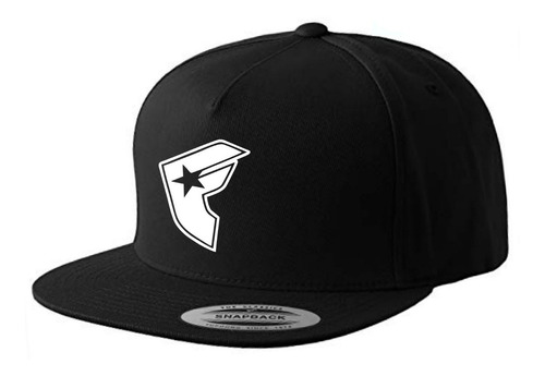 Gorra Plana Snapback Famous Stars And Straps - Logo - Rock