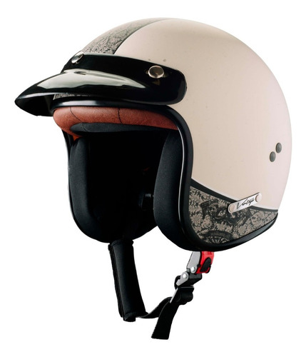 Casco Moto Abierto Vértigo Vintage Sutil. En Tienda Oficial