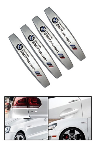 X4 Tope De Puerta Metálico Bmw Adhesivo Tuning Universal