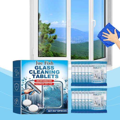 Tabletas Efervescentes Para Limpieza De Vidrios Highlyeffect