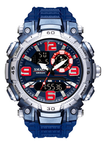 Reloj Electrónico De Doble Pantalla Reloj Deportivo Impermea