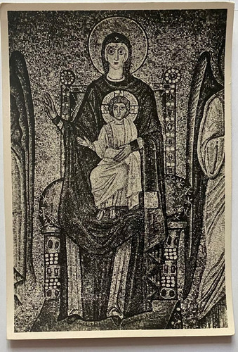 Antigua Postal, Mosaico, Basílica, Rávena, Italia, P0240