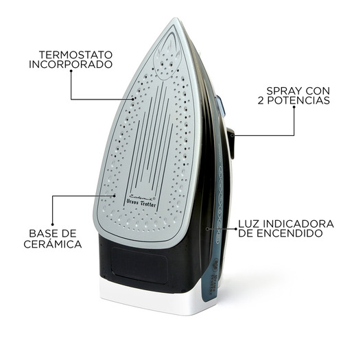 Plancha Convencional A Vapor Ut-keramik1