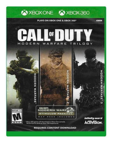 Call of Duty: Modern Warfare Trilogy  Modern Warfare Activision Xbox One Físico