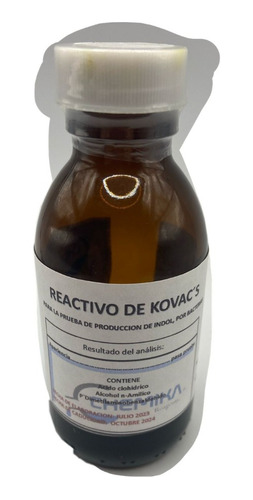 Reactivo Ehrlich Kovac 100 Ml Chemika