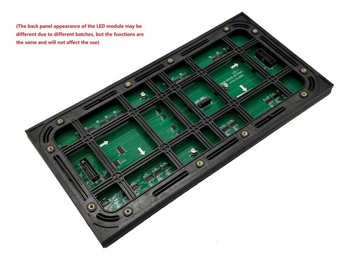 2 Unidades De Módulo Led Externo P10 A Todo Color Hub7