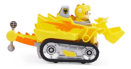 Vehículo Paw Patrol Rescue Knights Rubble 3+ Color Amarillo
