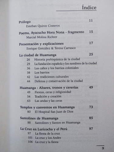 Huamanga - Costumbres Y Tradiciones (Usado)