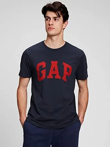 Gap Playera Clásica Con Logo Para Hombre, Paquete De 2, Tal