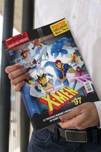 Superpôster Mundo Dos Super-heróis - X-men ´97 - Arte Ext, De Editora Europa., Vol. 1. Editorial Europa, Capa Mole, Edição 2024-04-30 00:00:00 Em Português