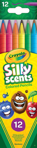 Lápices Crayola 12 Ct Tontos Olores Twistables Perfumado De
