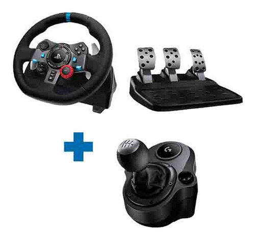 Volante para videojuegos Logitech G G G29 PC PlayStation color negro