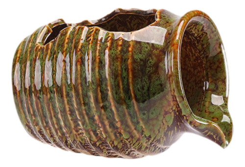 Olla De Arcilla Para Agua Circulante, Fuente De Verde