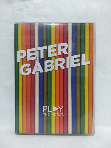 Peter Gabriel- Play The Videos (dvd, Argentina, 2004) 